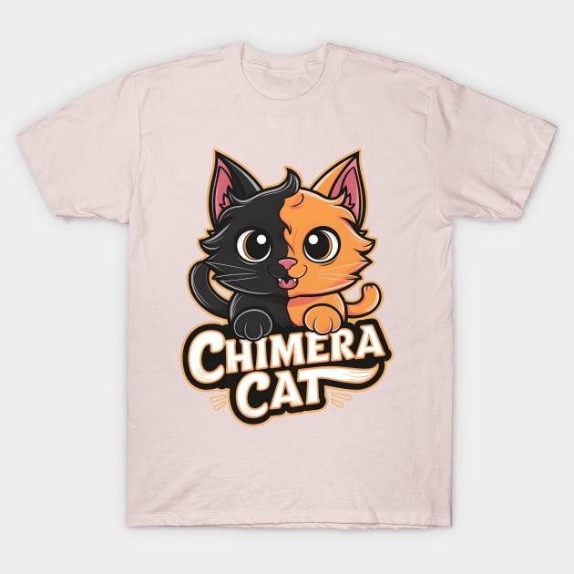 Chimera cat cut cat T-Shirt by "Artistic Apparel Hub"